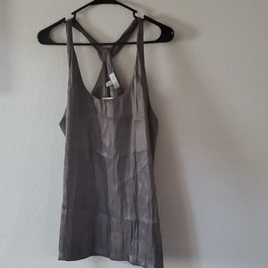 Gray/Silver tank